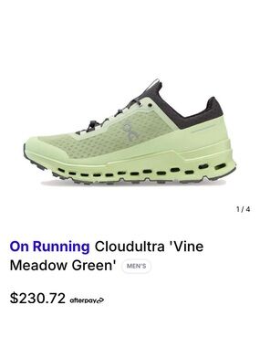 On Running Cloudultra sz 9.5 mens / 11 women new in box !!
